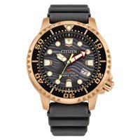 Orologio Citizen Uomo Promaster Diver's in Acciaio placcato oro rosa BN0163-00H - BN0163-00H
